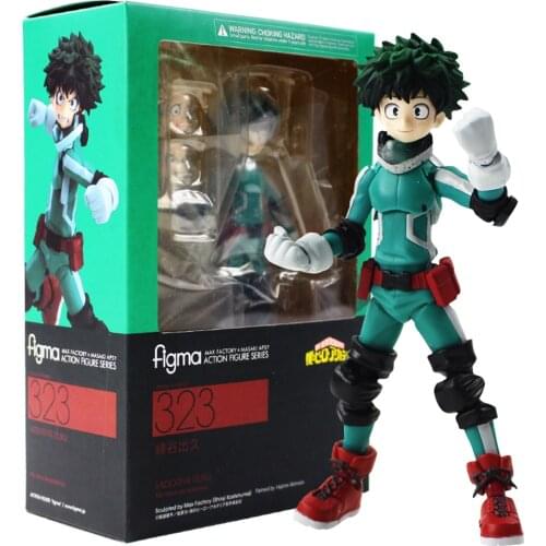 15cm My Hero Academia Character Midoriya Izuku Vinyl 323 PVC Action Figure Collectible Model Toys Doll