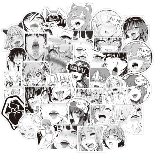 30/50/100pcs Anime Hentai Sexy Pinup Bunny Girl Waifu Decal Stickers Suitcase Laptop Car Truck Waterproof Car Sticker Girls Toys