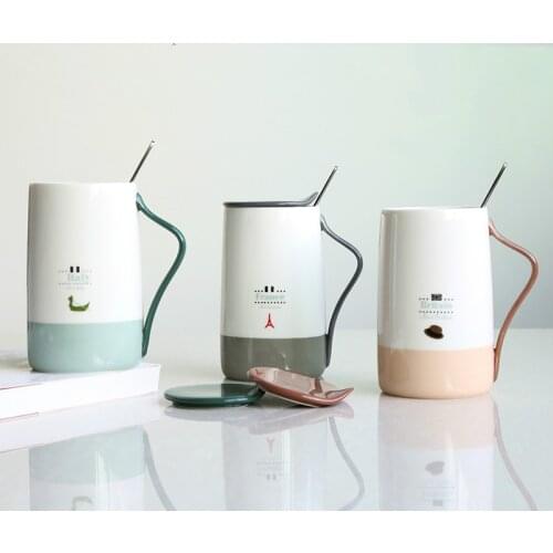 Enhancement Mugs With A Spoon