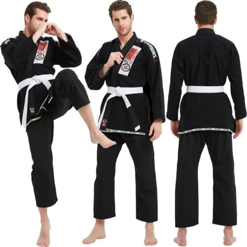 NEW Brazilian Kimono Jiu Jitsu Suit for Men Women 100% Tear Resistant Fabric 2pcs Shirt+Pants Sleeve Rashguard Jiu Jitsu Gi Game