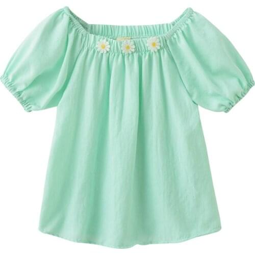Summer Baby Girl Cotton Short Sleeve T-Shirts Toddler Casual Outfits