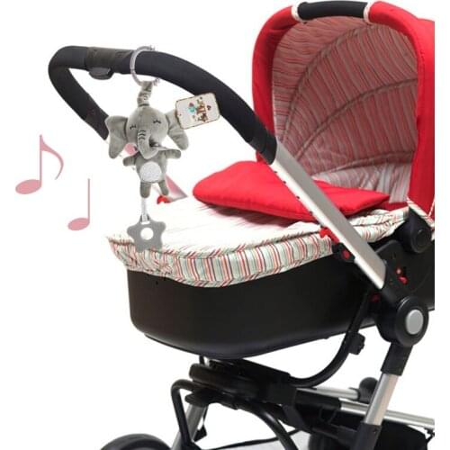 Toys for Toddlers Musical Baby Rattles/Moblie Stroller Toy Plush Cartoon Newborn/Educational Toys for Baby Toys 0-12 Months