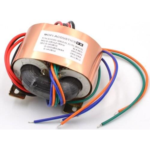 MOFI-50VA R-Core Ttransformer 14+14+320VAC