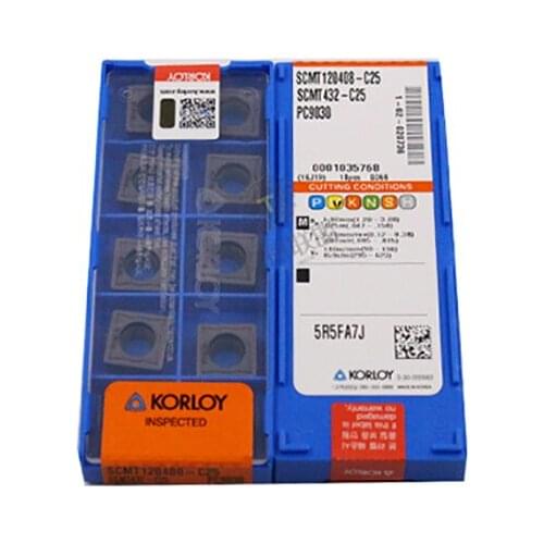 Original Carbide Insert CNC SCMT09T3 1204 Square Genuine Steel Stainless Steel Cast Iron