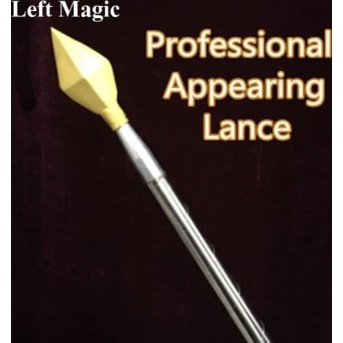 Professional Appearing Lance - Metal (Silvery,1.6m long) Magic Tricks Magician Stage Gimmick Props Fun Silk to Magica Wand