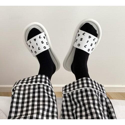 Slippers Casual Room Shoes Low Slides Luxury Massage Flat Rubber Cotton Fabric Short Plush PU Floral Fashion Basic Appliques