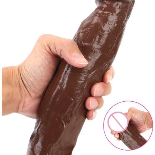 Super Big Dildos Realistic Penis Adult Products Sex Toys for Women Female Masturbator Flexible With Suction Cup