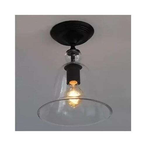40W American Loft Style Edison Industrial Lamp Vintage Ceiling Lights With Glass Lampshade Indoor Lighting