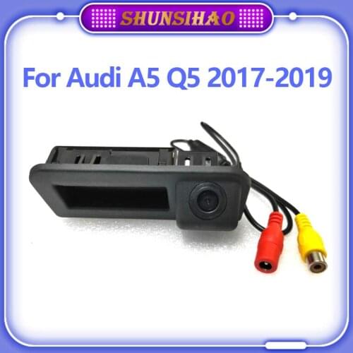 ShunSihao 1080P AHD For Audi Q2 Q2L Q5 Q5L A5 2017-2019 Car Trunk Handle Rear View Camera Waterproof Night Vision