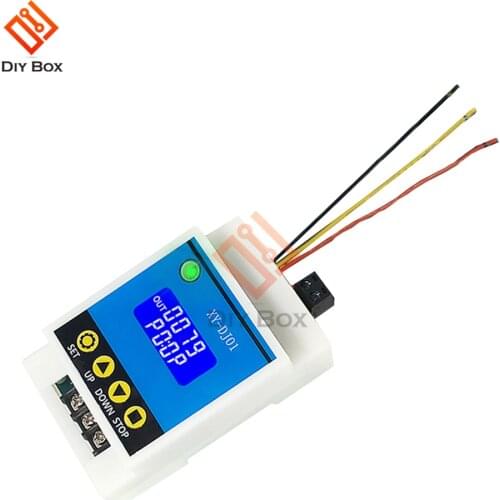 XY-DJ01 digital display one-way relay module delay power off disconnect trigger delay cycle timing circuit switch DC6-30V