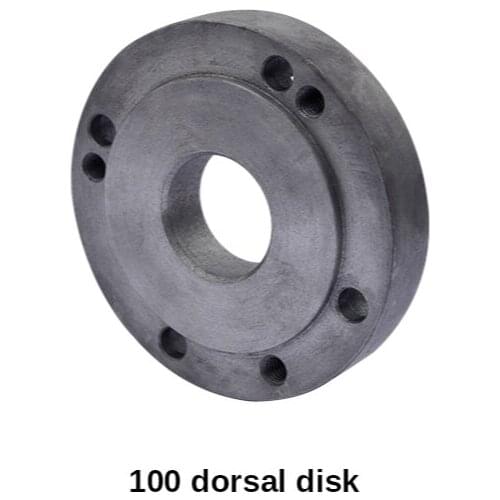 125MM 100MM back plate, small lathe accessories, accessory instrument lathe, chuck over-disc, connecting plate