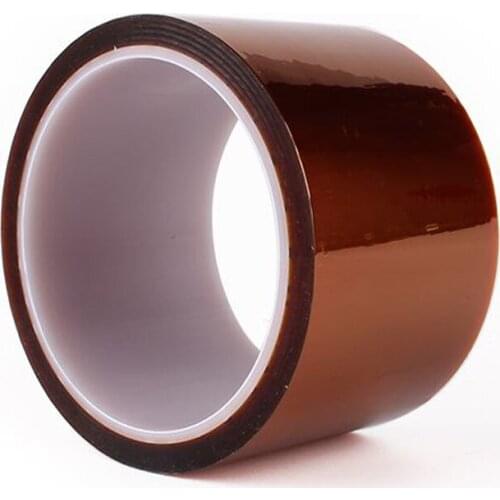 1Roll High Quality 33m 100ft Adhesive Tape Gold High Temperature Heat Resistant Polyimide Tape for Electronic Industry BGA