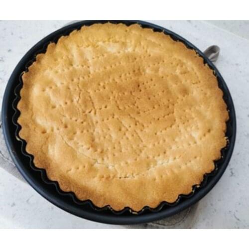 1pc Bread Pans Quiche Pan With Removable Bottom Loose Bottom Round Pizza Pan Non-Stick Tart Pie Pan Home Kitchen Baking Tools