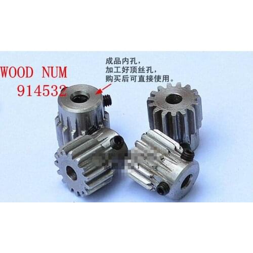 2Pcs 1 mod 15*15*1000 mm mold Gear rack Precision+2Pcs 17 Teeth toothed gear +2Pcs 12 Teeth toothed gear