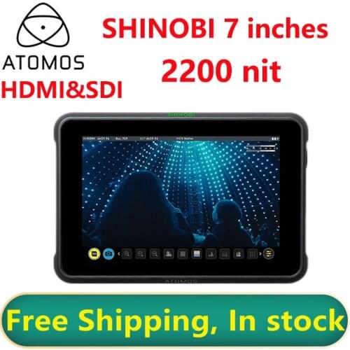 ATOMOS SHINOBI 7 Inch HDR Monitor HDMI/SDI Signal interconversion Supports HDR and 3D LUT