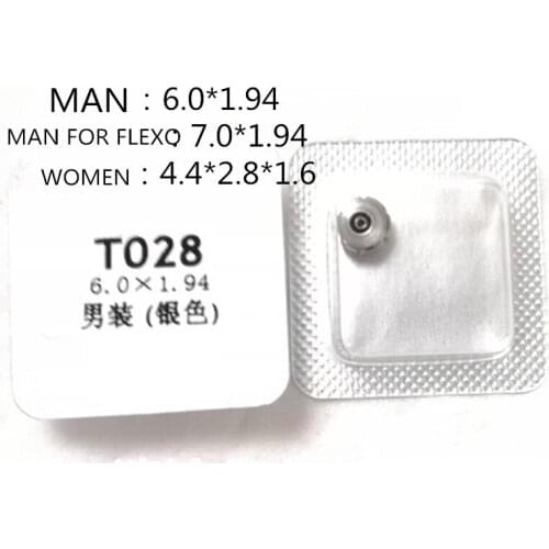 T028 Watch accessories instead of the head crown to watch the bolt all steel head time button 6.0