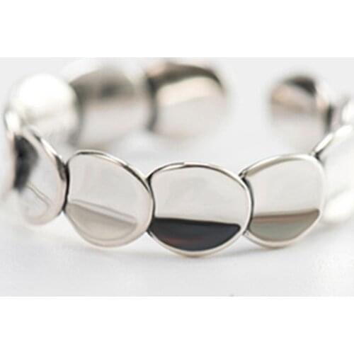 Authentic 925 Sterling Silver Dazzling Women Rings Party Wedding Engagement New Year Gift Fine Jewelry