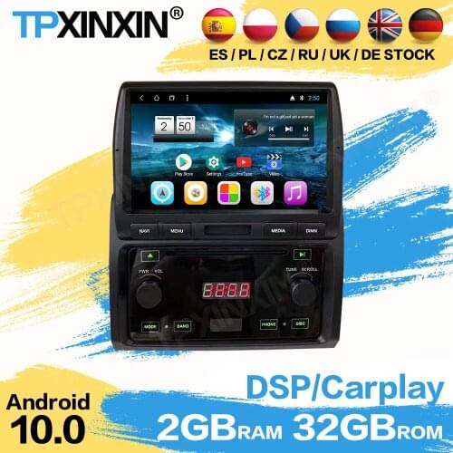 Carplay Android 10.0 Auo Car Radio Multimedia Stereo Receiver For Toyota Land Cruiser LC75 LC76 LC70 Navigation Video Head Unit