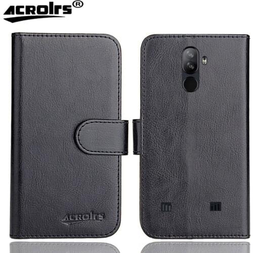 Doogee S40 Lite Case 5.5" 6 Colors Flip Soft Leather Crazy Horse Phone Cover Stand Function Cases Credit Card Wallet