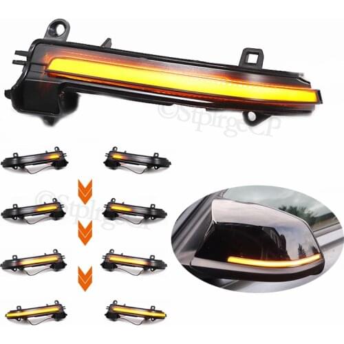 For BMW F20 F21 F22 F23 F30 F31 F32 F33 F34 X1 E84 F36 i3S F87 M2 1 2 3 4 Series Dynamic turn signal LED rearview mirror flash