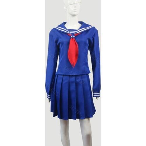 Fate zero Saber Students Sailor suit Uniform Party School Dress Skirt Cosplay Costume Any Size