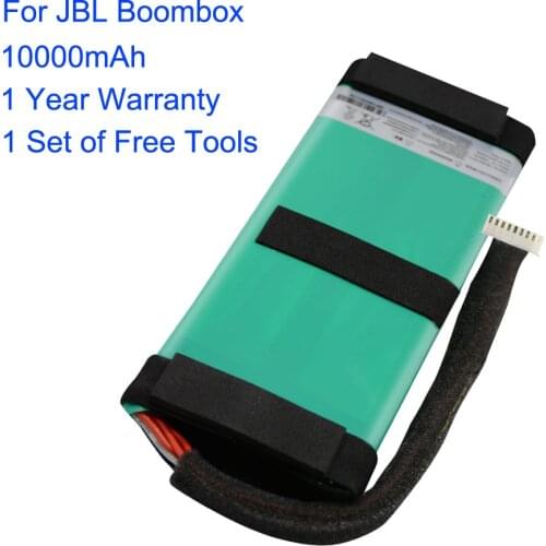GSP0931134 01 For JBL Boombox Original Greatpower 10000mAh 7.4V Mini Bluetooth Wireless Replacement Speaker Battery Accu Bateria