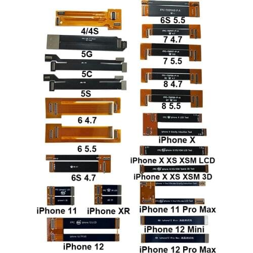 3D touch screen digitizer testing Cable For iPhone 12Pro Max 12 Pro 12 mini XS Max XR X 8plus 7 plus