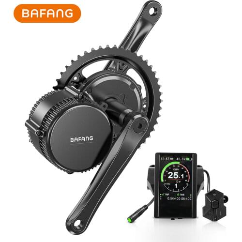 36V 500W Bafang BBS02B Mid Drive Motor Electric Bike Conversion Kits 8fun BBS BBS02 Bicycle Central Engine eBike MM340.500 Kit