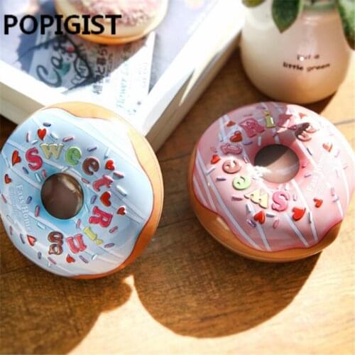 European Creative Small Doughnut Tin Candy Box Wedding Favor Box Baby Shower Kids Birthday Party Gift Box