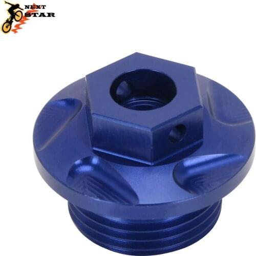 Motorcycle ATV CNC Engine Oil Filter Plug Cap For Yamaha TTR250 1999-2006 Grizzly 660 2002-2008 Rhino 450 660 700 2004-2013
