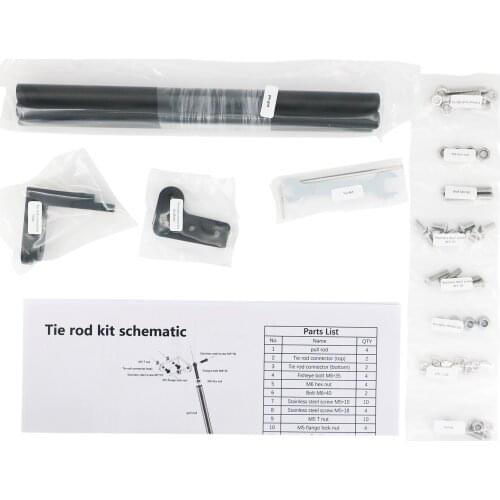 3D Printer Tie Kit Bracket For Creality3d CR-10/10S/10S4 Alfawise U20 TEVO Tornado AnetE12 DIY Desktop Print