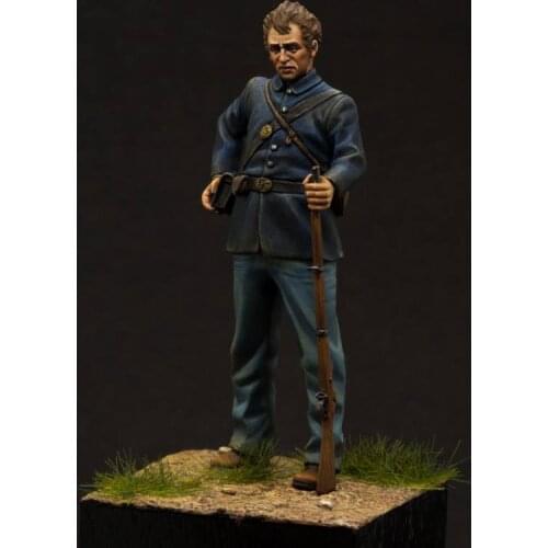 Unpainted Kit 1/32 ancient stand man 54mm figure Historical Figure Resin Kit Free Shipping