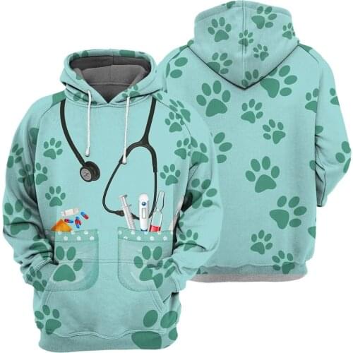 PLstar Cosmos 3D printed Newest Halloween Cosplay Vet Art Funny Harajuku Premium Unique Unisex Casual Hoodies/Sweatshirt/Zip 4