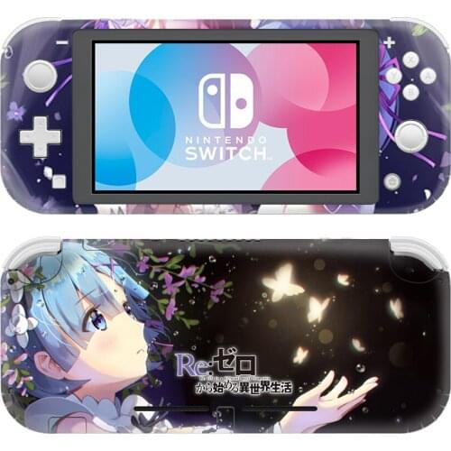 Re:Life In A Different World From Zero Style Vinyl Skin Sticker for Nintendo Switch Lite NSL Protective Film Decal Cover Skins