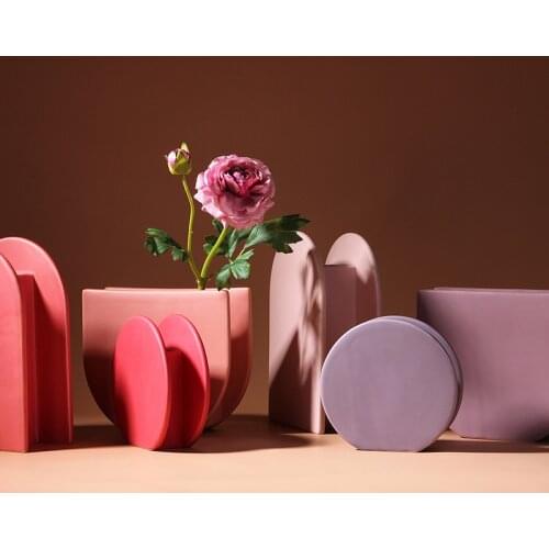 Nordic Ceramic Vase Decoration home decor Flower ware Morandi Color And Style Home Decoration