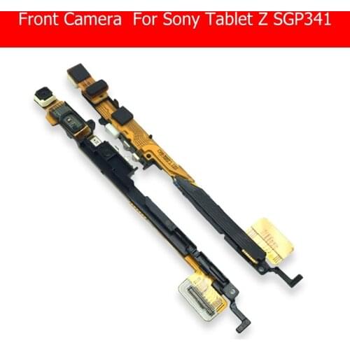 Weeten 100% Genuine Front camera module for Sony Tablet Z Sgp 341 331 312 Light Sensor flex cable good tested replacement parts