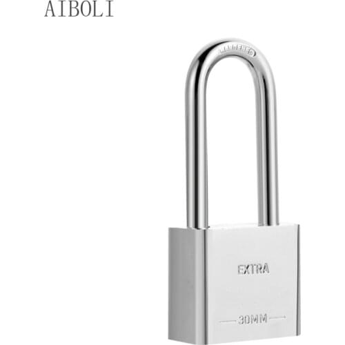 Padlock Extra Long Beam Long Handle Long Thin Rod Lock Household Handle Insert Lock File Cabinet Lock Cabinet Door Lock