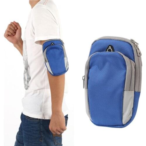 Running Jogging GYM Protective Phone Bag Sports Wrist Bag Arm Bag , Outdoor Waterproof Nylon Hand Bag For Camping Hiking