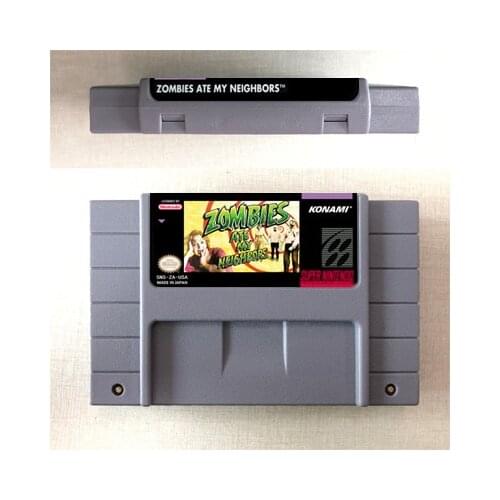 Zombies Ate My Neighbors - Action Game Card US Version English Language