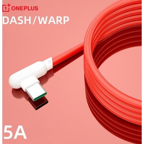 5A Fast Charing for Oneplus 8T 7T 8 7 Pro Warp Dash Charge 90 Degree Game USB C Cable for One Plus Nord 8T 7T 8 7 6T 6 5T 5 Cord