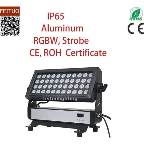 8Piece New Led Wall Washer Light 44*10w Stage City Light RGBW 4in1 Washer Light City Color Light IP65 Outdoor use Stage Light