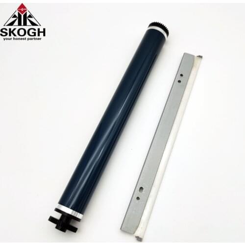 A Set MPC300 OPC Drum + Cleaning Blade For Ricoh SP C435DN C440DN C430DN C431DN MP C300 C400 Cylinder C435 C440 C430 C431 Blade