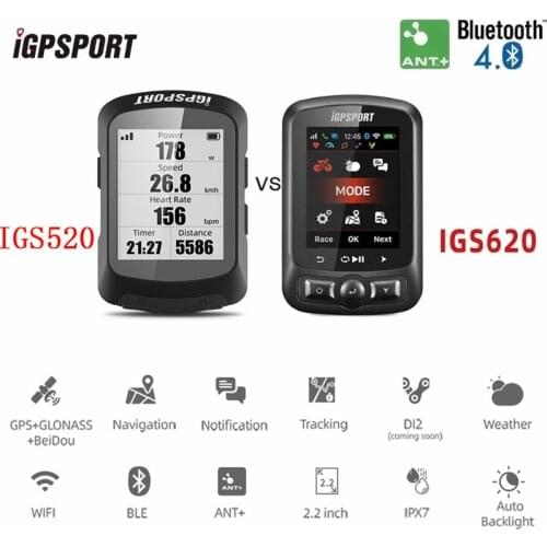IGPSPORT IGS520 IGS620 Wireless Bicycle Computer Cycling Computer GPS Bike Speedometer Speed Sensor Computers Accessories