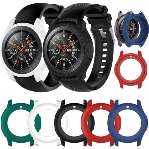Case For Samsung Galaxy Watch S3 Watch Case Cover 46mm Silicone Protector Case Shell For Samsung Galaxy