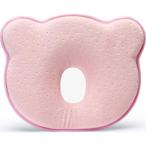 Memory foam baby pillow anti-roll newborn sleeping pillow