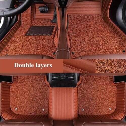 Good quality! Custom special car floor mats for Volvo XC60 2021 durable double layers carpets for XC60 2020-2018,Free shipping