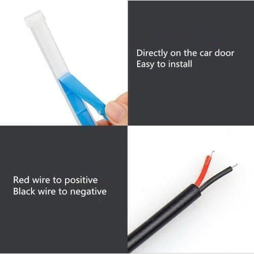 Hot Car Styling Door Decoration Light Strips FOR seat leon ibiza FOR alfa romeo/Volkswagen/AUDI A4 A3 A6//LADA/Opel astra h