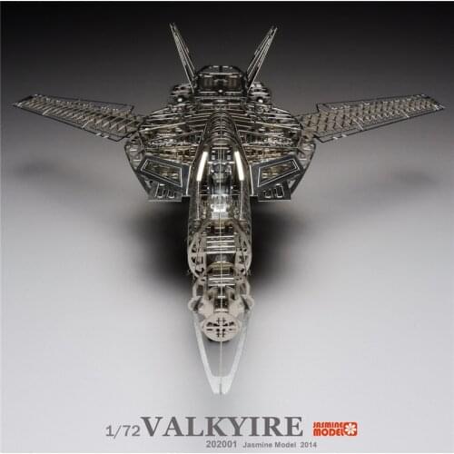 MMZ MODEL Jasmine 3D metal puzzle 1/72 Valkyrie Space Fortress Macross Assembly metal Model kit DIY 3D Laser Cut Model puzzle