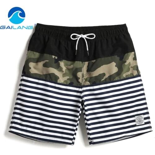 Gailang Brand Mens Shorts Casual Summer Beach Shorts Men Boardshorts Board Boxer Trunks Short Pants 2018 Quick Dry Bermuda Mew