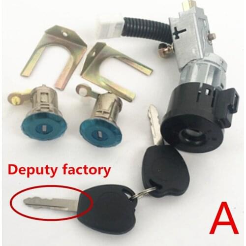 Car door lock cylinder kit , iginition lock cylinder set for Geely LC ,Geely GX2, Geely Emgrand XPandino, Panda